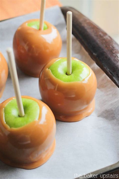 The Best Caramel Apples - The Baker Upstairs