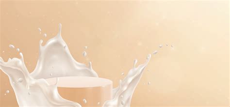 Creamy Splash Podium Background 31983886 Vector Art at Vecteezy