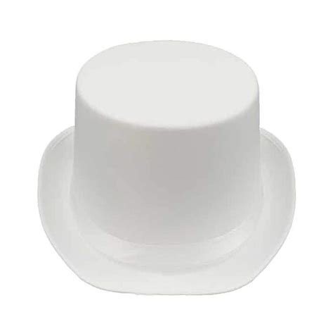 White Top Hat- 1 Pc. - Walmart.com