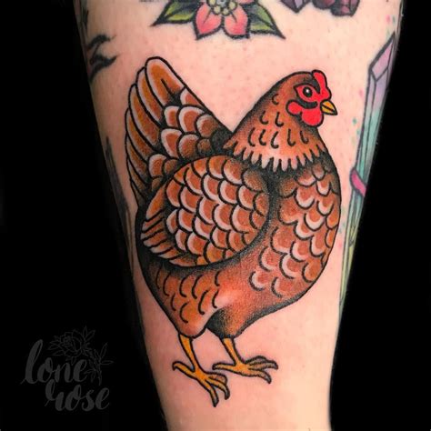 Chicken tattoo | Chicken tattoo, Hen tattoo, Insect tattoo