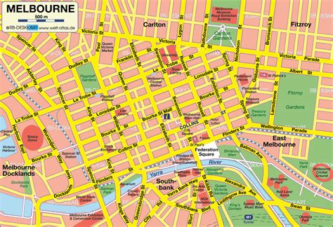 Melbourne Map ~ Online Map