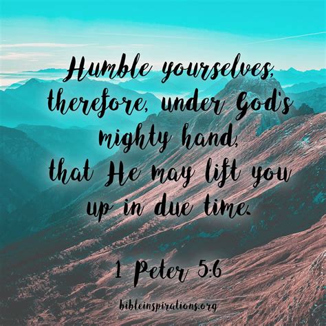 Humble yourselves, therefore, under God | Humble yourself, Words of ...