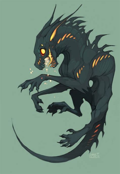 Fire-spitting by SHADE-ShyPervert on deviantART | Creature drawings ...