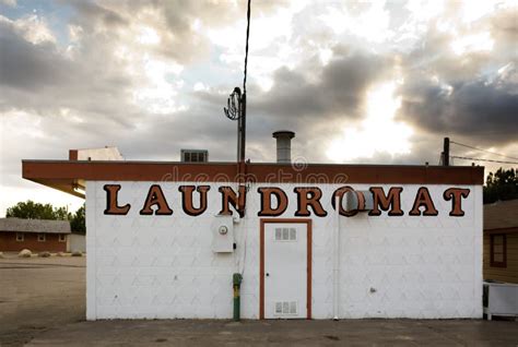 Vintage Laundromat stock photo. Image of america, retro - 3728164