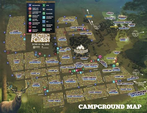 Electric Forest 2016 Releases The Festival Map | WhySoChi