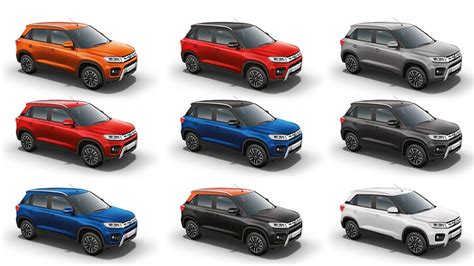 2020 Maruti Vitara Brezza -All Colours - Images - YouTube