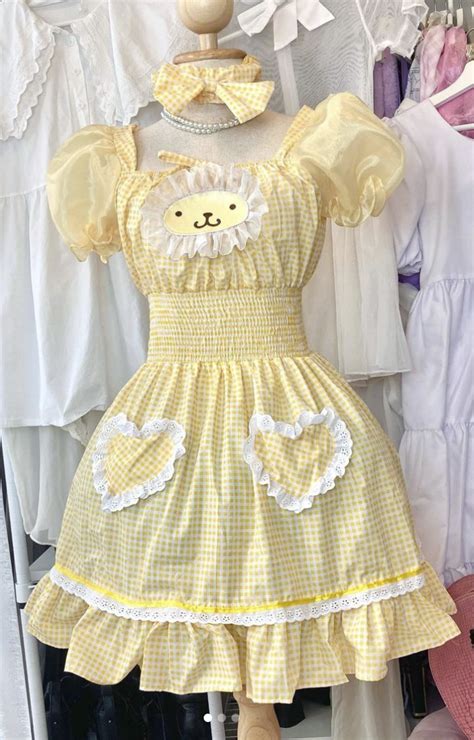 pompompurin dress | Kawaii clothes, Kawaii fashion, Cute dresses