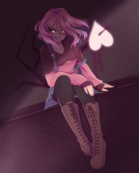 Betty Noire - Glitchtale Redraw by HopelessPeaches on DeviantArt Anime ...