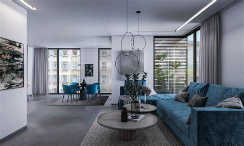 Tribeca apartments on Behance