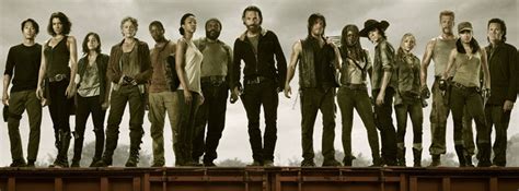 The Walking Dead Cast Holding Google Plus Hangout