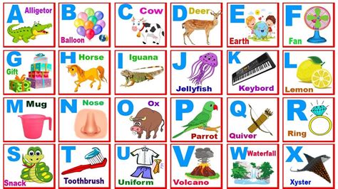 ABC SONG। ABCD VIDEO। A for Alligator। B for Balloon। A to Z। Nursery ...