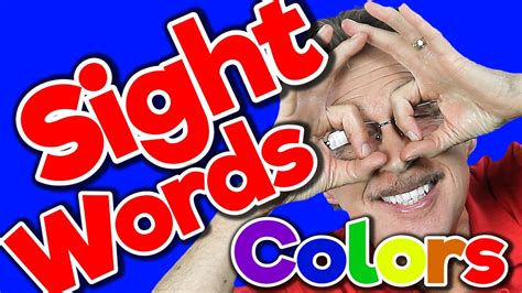 Sight Words - Colors | Sight Words Kindergarten | High Frequency Words ...