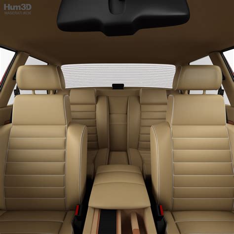 Maserati Ghibli with HQ interior 2022 3D model - Vehicles on Hum3D