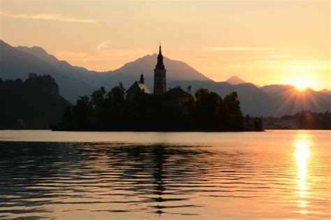 Lake Bled at Sunrise