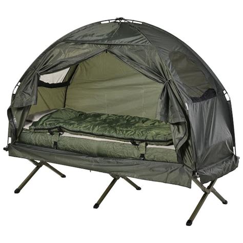 Have a question about Outsunny Portable Camping Cot Tent with ...