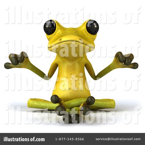 Ribbit Frog Clipart #1244539 - Illustration by Julos