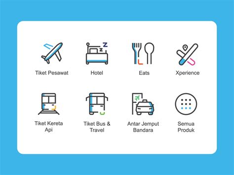 Traveloka icon redesign by Fadlionidas on Dribbble