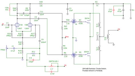 Valve Analogue, Tube Analog, Guitars and Stuff: JCA20H with EL84 Triode ...