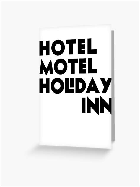 Hotel Motel Holiday Inn Lyrics - TansyMaryam