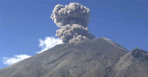 Popocatépetl Volcano Exhibits Increased Activity; Yellow Phase 3 Alert ...