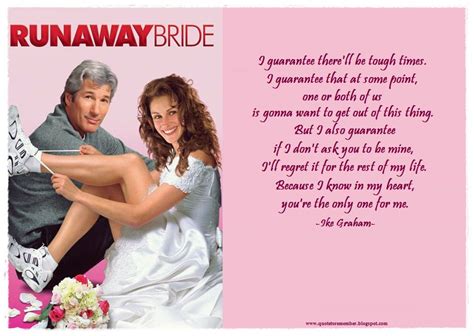 Runaway Bride Quotes. QuotesGram