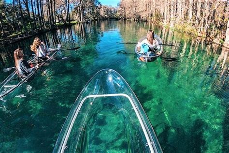 2-Hour Glass Bottom Guided Kayak Eco Tour in Rainbow Springs (Small ...