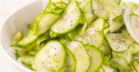 10 Best Cucumber Salad with Vinegar and Sugar Recipes