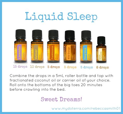 doTERRA Essential Oils Liquid Sleep - you will sleep like a baby ...