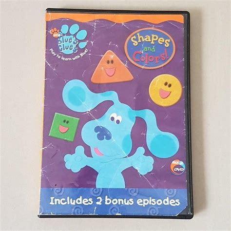 Nick Jr Blue's Clues - Shapes and Colors!, DVD, Kids, Music & Media ...