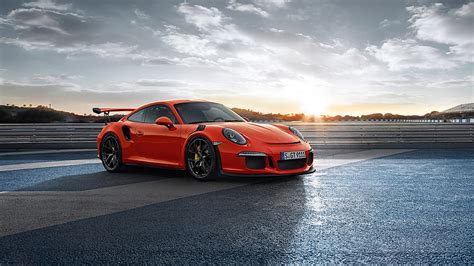 HD wallpaper: Porsche, Porsche 911 GT3, Car, Orange Car, Porsche 911 ...