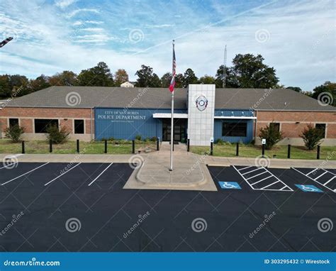 Exterior View of the Van Buren Police Department Building in the City ...