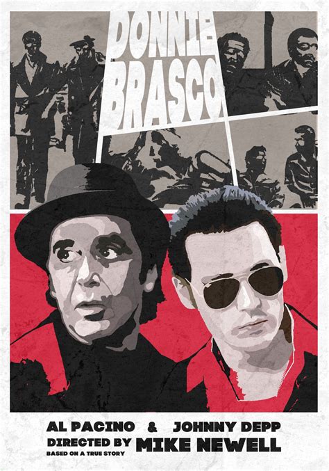 Donnie Brasco, 1997 | Movie poster art, Old movie posters, Donnie brasco