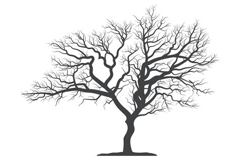 Dead Tree Silhouette Vector Art, Icons, and Graphics for Free Download