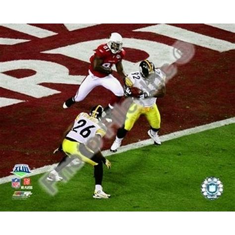 James Harrison Interception - Super Bowl XLIII - #4 Photo Print (11 x ...