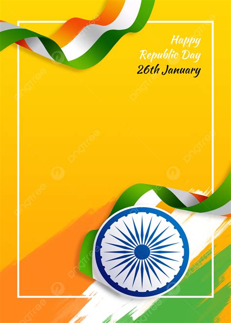 Happy Indian Republic Day Celebration Background Wallpaper Image For ...