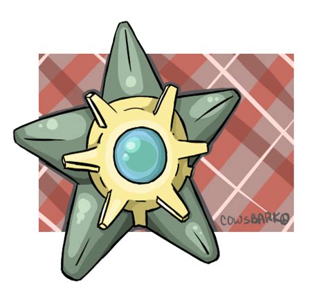 Shiny Staryu by CowsBark on DeviantArt