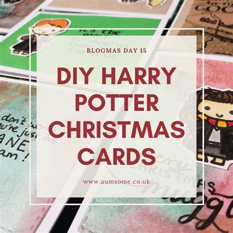 Funny Christmas Card, Harry Potter Inspired, Hermione, Ron, Hogwarts ...