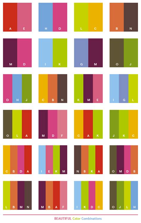 Beautiful color schemes, color combinations, color palettes for print ...