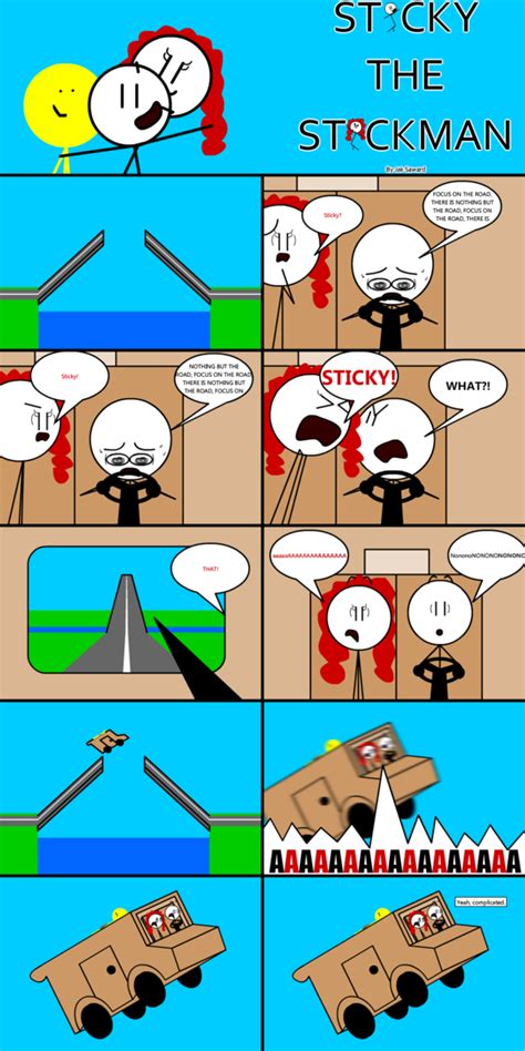 Sticky the Stickman - Comic 3 by Sonicyay2 on Newgrounds