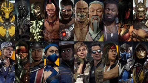 Mortal Kombat Characters