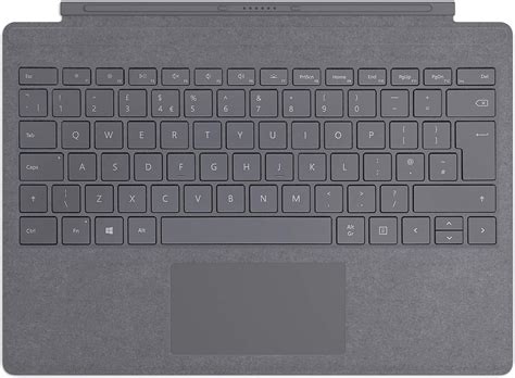 Microsoft Surface Pro 7 or Pro 7 + Type Cover - Charcoal keyboard ...