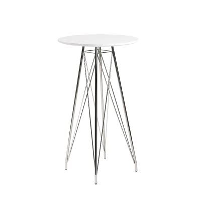 Eiffel Chrome Bar Table - Bar Tables - Dzine Furnishing Solutions Ltd