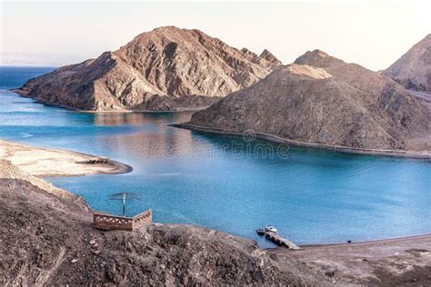 Fjord Bay in Taba, South Sinai, Egypt Stock Photo - Image of island ...