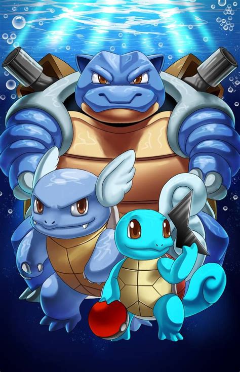 Pokemon Squirtle evolution by SemajZ on DeviantArt | Pokémon firered ...