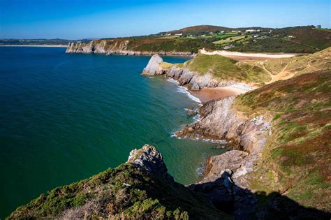 Three Cliffs Bay County of Swansea Wales, United Kingdom