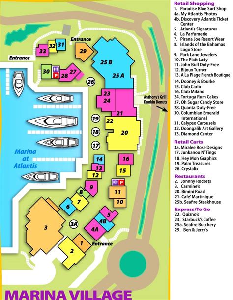 Marina Village Map - Ontheworldmap.com