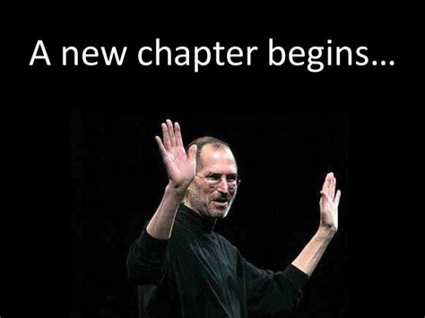 A new chapter begins…