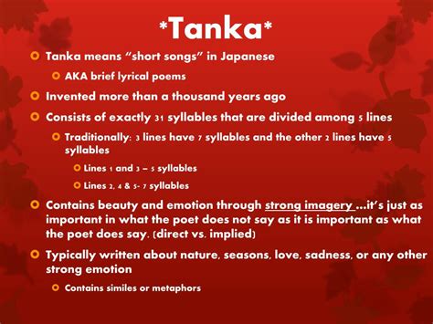 Ppt Poetry Unit Japanese Poetry Tanka And Haiku | Free Nude Porn Photos