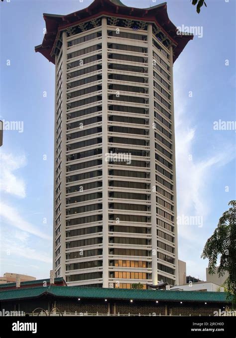 Singapore, Marriott Hotel Stock Photo - Alamy