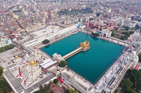 Golden Temple Aerial View